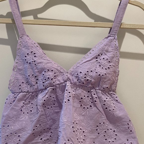 Purple Pull & Bear Tank Top - Picture 2 of 8